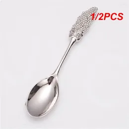 Coffee Scoops 1/2PCS Spoon A Variety Of Shapes Retro Creative Crafts Harvesting Ears Wheat Dessert Table Decoration Cake