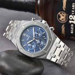 Multifunction high quality Luxury Brand AP Mens Watches Stainless Steel Calendar Sapphire Automatic Designer Movement Multifunction Chronograph Man Watch ap3aa