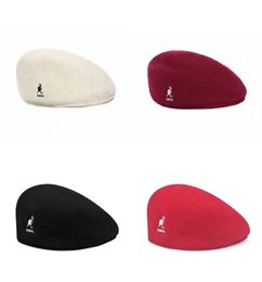 Women Elegant Kangol Beret Winter Warm Hat Cotton Women Kangol Beret Hat Casual Streetwear 90S Girls Vintage French Artist Beanie 1199817