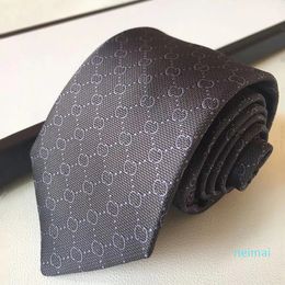 Necktie Mens Designer Neck Tie Suit NeckTies Luxury Business Men Silk Ties Party Wedding Neckwear