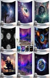 150x130cm Amazing Night Starry Sky Star Tapestry 3D Printed Wall Hanging Picture Bohemian Beach Towel Table Cloth Blankets 64 M29900431