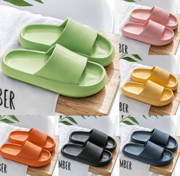 2024 Slippers for men women Solid color hots low soft black whites Pink Multi walking mens womens shoes trainers GAI-AS525566