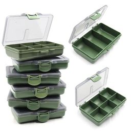 1Pcs 1 to 8 Compartments Storage Box Carp Fishing Tackle Boxes System Bait Portable Access 240510