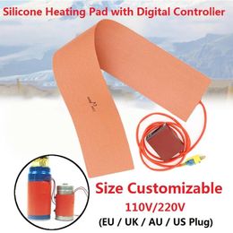 Carpets 110V/220V Electric Silicone Heating Pad Digital Temperature Controller Thermostat Heater Plate Mat Guitar Side Rim Bending Press