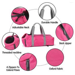 Cat Carriers Polyester Chic Non-sticky Hair Reliable Pet Bag 2 Colors Carrier Pocket Eye-catching For Hiking