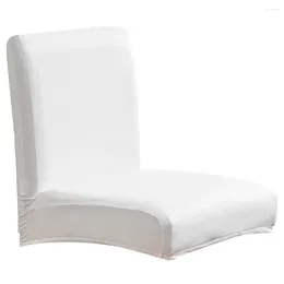 Chair Covers Dining Cover Seat Sleeve Protector Kitchen Slipcover Water Pu Resistance Elastic Room Stretch Oilproof Parsons