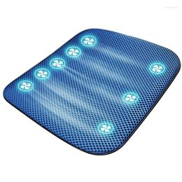 Car Seat Covers Cooling Cushion Pad Auto Cooler Breathable USB Interface For Truck SUV