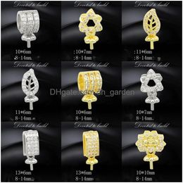 Jewelry Settings S925 Sier Pearl Pendant Mounts Necklace Accessories Diy Enamel Bat Drop Deliver Delivery Dhgarden Dhng6