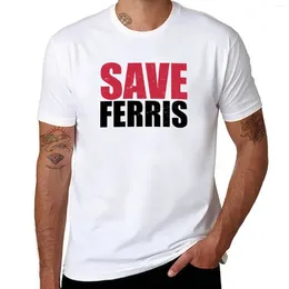 Men's Tank Tops Save Ferris T-Shirt Hippie Clothes T-shirts Man T Shirts For Men