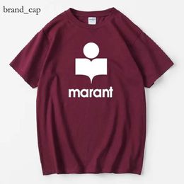 Herren-T-Shirts Designer Marant Shirt Marant Summer Marant T-Shirt Männer Frauen übergroß