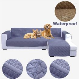 Chair Covers Waterproof L Shape Pet Sofa For Living Room Corner Couch Cover Non Slip Kids Dog Quilted One-Piece Mat Slipcover