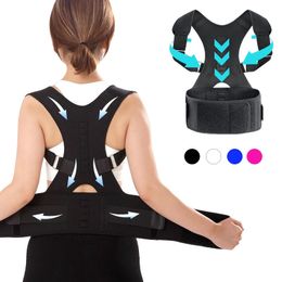 Magnetic Shoulder Scoliosis Orthopedic Back Brace Spine Magnet Support Poor Posture Correction Belt Women Men 240509