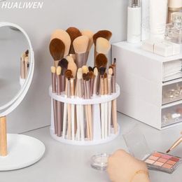 Storage Boxes Multifunctional Lattices Cosmetic Make-up Brush Box Large-Capacity Table Organiser Make Up Tool Penholder Holder