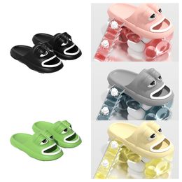 2024 Luxury Designer Ugly Cute Funny Frog Slippers men women sandals Wearing Summer grey black green white Thick Sole and High EVA Anti Beach Shoes