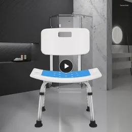 Bath Mats Padded Disabled Folding Anti-slip Seat Cushion Shower Bathroom For Elderly Children Mat Foam Pad Portable Chair