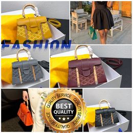 Top Handle Bags goy Shoulder Bag Saigon bags Designer bags tote bag Luxury women Handbags Leather travel cross body wooden handle clutch grey beach sliver red