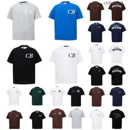 Designer t Shirts Mens Cole Buxton T-shirts Summer Spring Loose Green Gray White Black t Shirt Men Women High Quality Classic Slogan Print Top Tee with Tag WY2Y