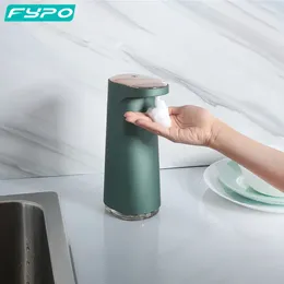 Liquid Soap Dispenser Smart Induction Washing Phone Rechargeable Infrared Foam Bathroom Accessories