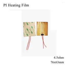 Carpets 76x63mm 5V 12V 24V 110V 220V PI Heating Film Polyimide Adhesive Electric Heater Plate Panel Pad Mat Fuel Foil Oil Engine Tank