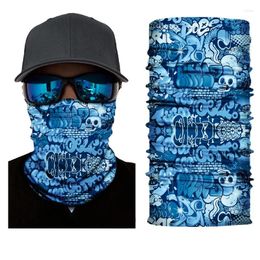 Bandanas Fashion Men Women Head Face Neck Sunshade Collar Gaiter Tube Bandana Scarf Sports Headwear Dustproof Outdoor Fishing