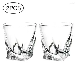 Wine Glasses 260Ml Crystal Whiskey Irregular Shape Rocks Glass Home Drinkware Bar Club Xo Whisky Vodkd Cup 2Pcs/set Gifts