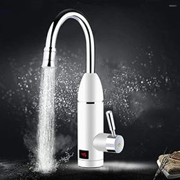 Kitchen Faucets 3000W Instant Heating Faucet Heater Cold Dual-Use Tankless Water Quickly Tap Shower With LED Display