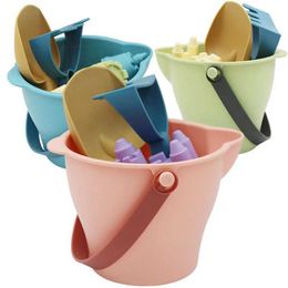Sand Play Water Fun Beach Sensory Bucket Childrens Toy Shovel Water and Beach Game Toy Parent Child Interaction Beach Water Game ToyL2405