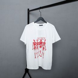 Saint Queen T Shirts Men's T-Shirts Mens Designer T Shirts Black White Cool T-shirt Men Summer Italian Fashion Casual Street T-shirt Tops Tees Plus Size 98177