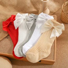 Kids Socks Summer baby socks cute big arched knee high socks for young children Mather children boys and girls newborn floor cotton socks baby accessories d240513