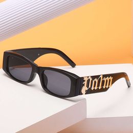 Persönlichkeit Mode Europa und die Vereinigte Staaten Persönlichkeit kleiner Rahmen Sonnenbrillen Frauen Fashion Wide Mirror Bein Sonnenbrille Männer UV-Schutz H513-14