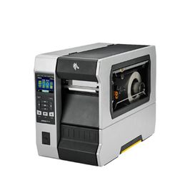 ZT610 4" Industrial Thermal Transfer Label Printer with Colour Screen, 300dpi, Serial, USB, Gigabit Ethernet, Bluetooth 4.0, USB Host, Rewind, ZPL - ZT61043-T210100Z