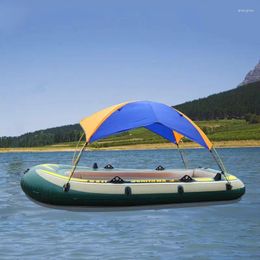 Tents And Shelters Inflatable Boat Tent Rubber Folding Sunshade Canopy Fishing Rainproof Sunscreen Shed
