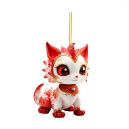 Decorative Figurines Year Dragon Decorations Hanging Unique Chinese Designs Style