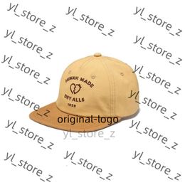 Human Made Hat Ball Caps 23SS Baseball for Men Human Dry All Japan Sunhat Cap Skateboards Kpop Summer Casquette Hat Khaki df48