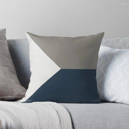 Pillow Navy White And Grey Scandinavian Geometric Minimalist Throw Child Case Christmas Pillowcase