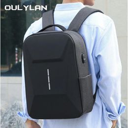 Backpack Portable Office Business Men Large-capacity Laptop Bag Women Outdoor Travel USB Charging Port Backpacks