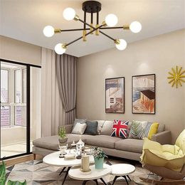 Chandeliers LED Chandelier Lights Nordic E27 Ceiling Lamp For Living Dining Room Bedroom Kitchen Coffee El Villa Indoor Lighting Decor