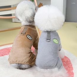 Dog Apparel Soft Puppy Jumpsuit Pyjamas Winter Clothing Fleece Pet Clothes For Small Dogs Overalls Cat Pijamas Four-Legged Rompers XL
