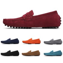 GAI casual shoes for men low white black grey reds deep light blue orange mens flat sole outdoor shoes