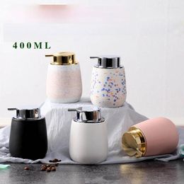 Liquid Soap Dispenser Nordic Style Home Decoration Accessories Creative Bathroom Waterproof Ceramic Hand Sanitizer Shampoo Bottle Large