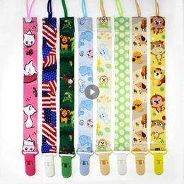 Storage Boxes Pacifier Clip Cartoon Portable Multicolour Baby Supplies Anti-lost Toy Belt Cute -shaped 29cm Nipple