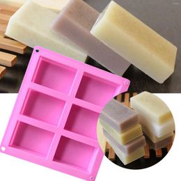 Baking Moulds Soap 6-Cavity Mould DIY Craft Homemade Cake Making Silicone Rectangle Chocolate Sticks