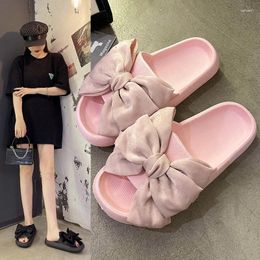 Slippers Bow Sandals And Outer Wear Fashion Eva Non-slip Indoor