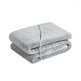 Blankets Heated Blanket Electric Throw-Soft Flannel Fast Heating With 6 Levels & 8 Time Settings US Plug