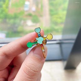 Brooches Rna Enamel Pin Fashion Exquisite Scientific Biological Badge Brooch Collection Jewellery