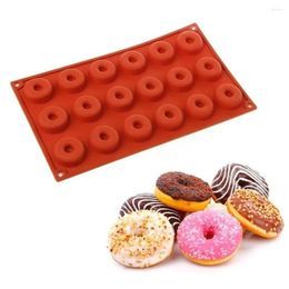 Baking Tools Non-Stick Cupcake Muffin Pan Chocolate Doughnut Silicone Mould Donut Cake Mould Round