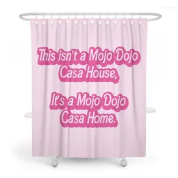 Shower Curtains Gaslight Gatekeep Girlboss This Isn't A Mojo Dojo Casa House Curtain Set With Grommets And Hooks For Bathroom Decor