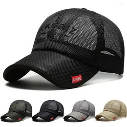 Ball Caps Women Men Fashion Mesh Baseball Cap Summer Full Breathable Hat Quick Dry Cooling Adjustable Trucker