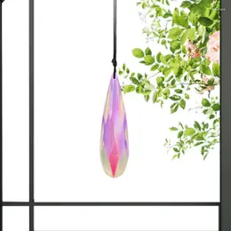 Garden Decorations Crystal Suncatcher Prism Rainbow Catcher Maker Pendant Wind Chimes Chain For Window Decoration