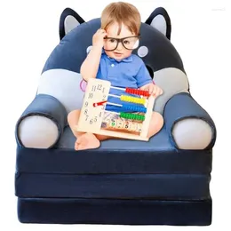 Pillow Children Folding Small Couch Kids Nap Cartoon Cute Lazy Lying Seat Stool Removable And Washable Sofa Chair Plush